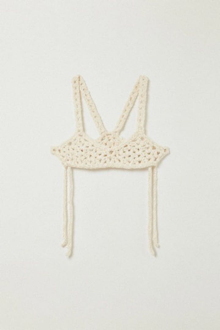 Eaphi TULLE LACE SHIRT アイボリー