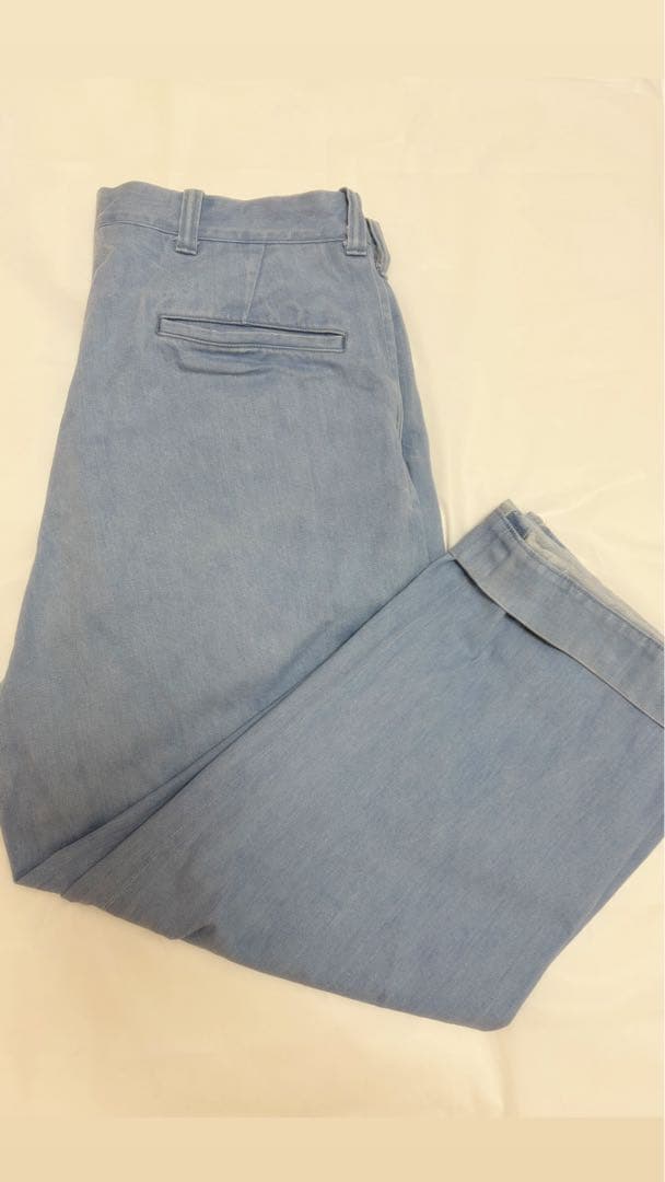 パンツ AT LAST&CO SKY BLUE DENIM WORK PANT