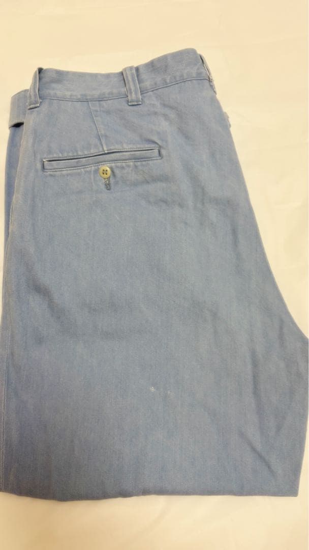 パンツ AT LAST&CO SKY BLUE DENIM WORK PANT