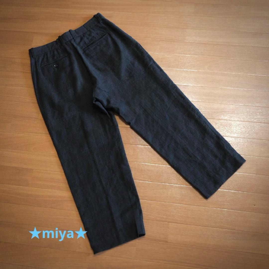 パンツ A.PRESSE / Wide Tapered Trousers / 23SS