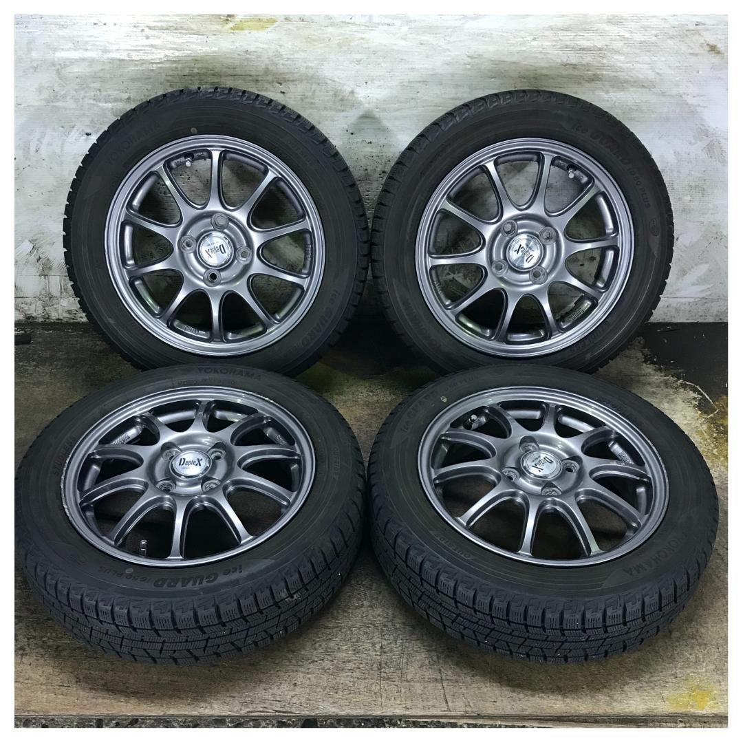 専用263 YOKOHAMA 155/65R14 9分目 スタッドレス