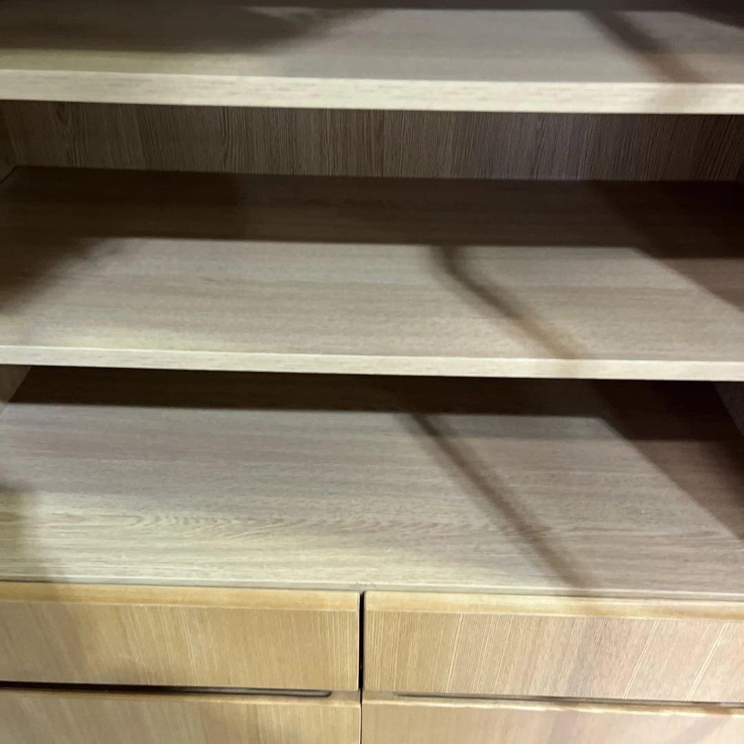 【MUJI 無印良品】◇◆食器棚◆◇木製◆◇耐震ラッチ付き◆◇タモ材