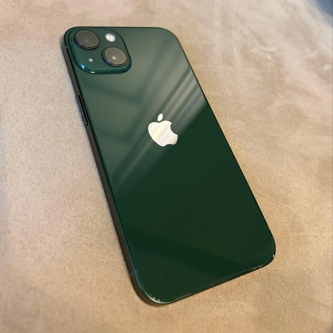 Apple iPhone 13 グリーン 128G　SIMフリー　充電器付き