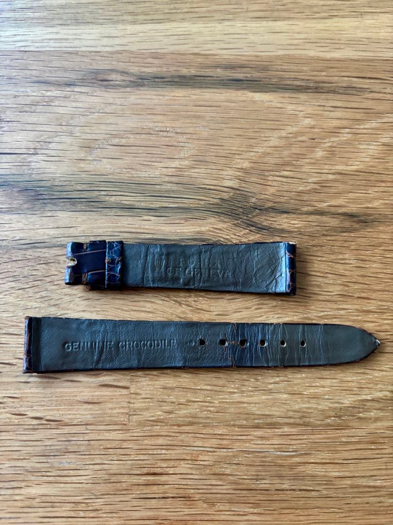 ROLEX純正 クロコダイル レザーベルト 17mm