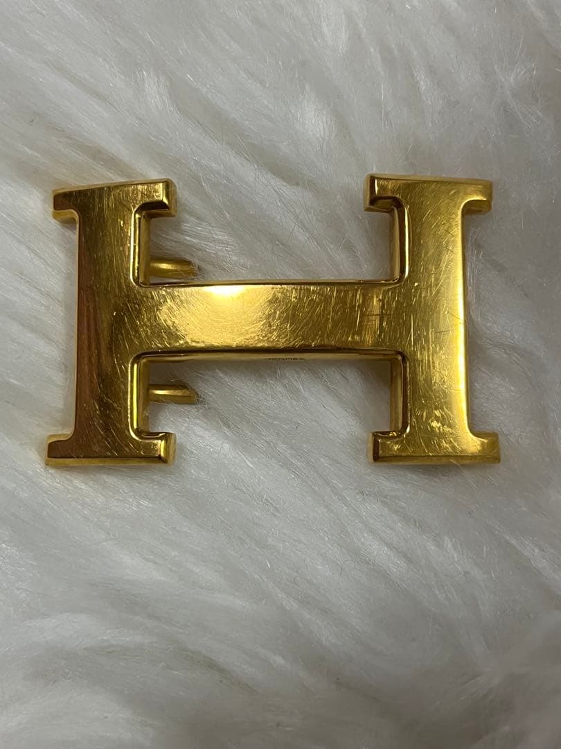 HERMES コンスタンス Hバックル リバーシブル レザー ベルト