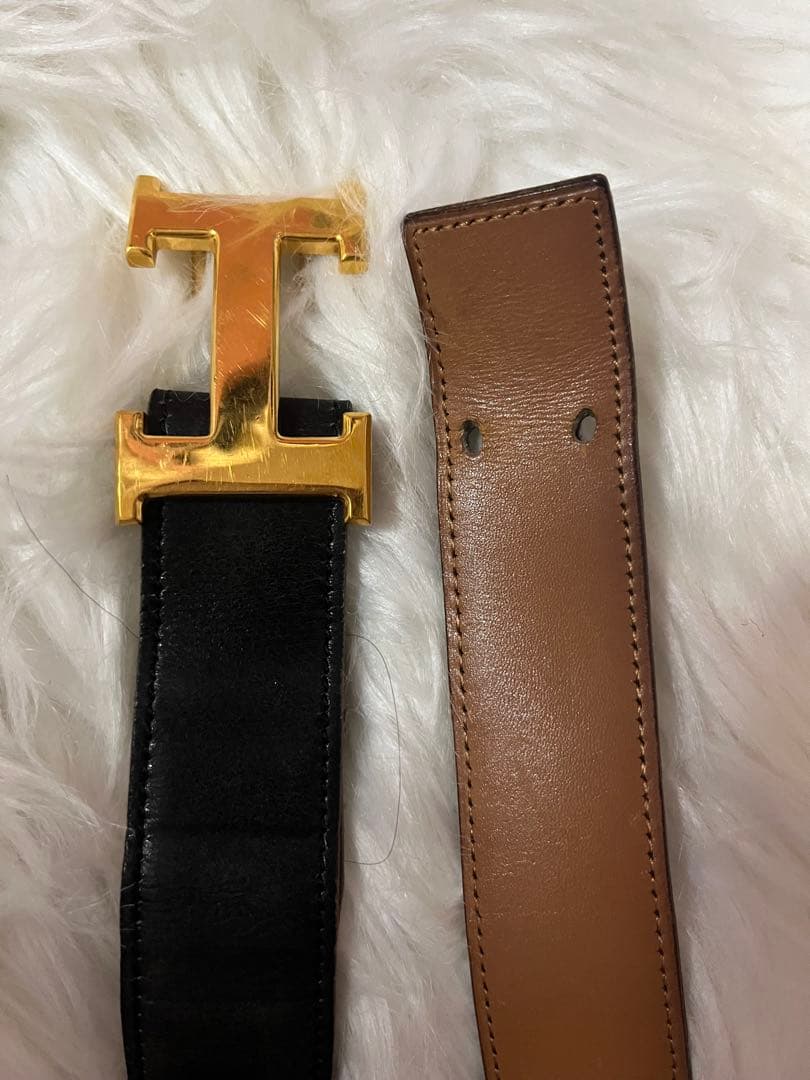 HERMES コンスタンス Hバックル リバーシブル レザー ベルト