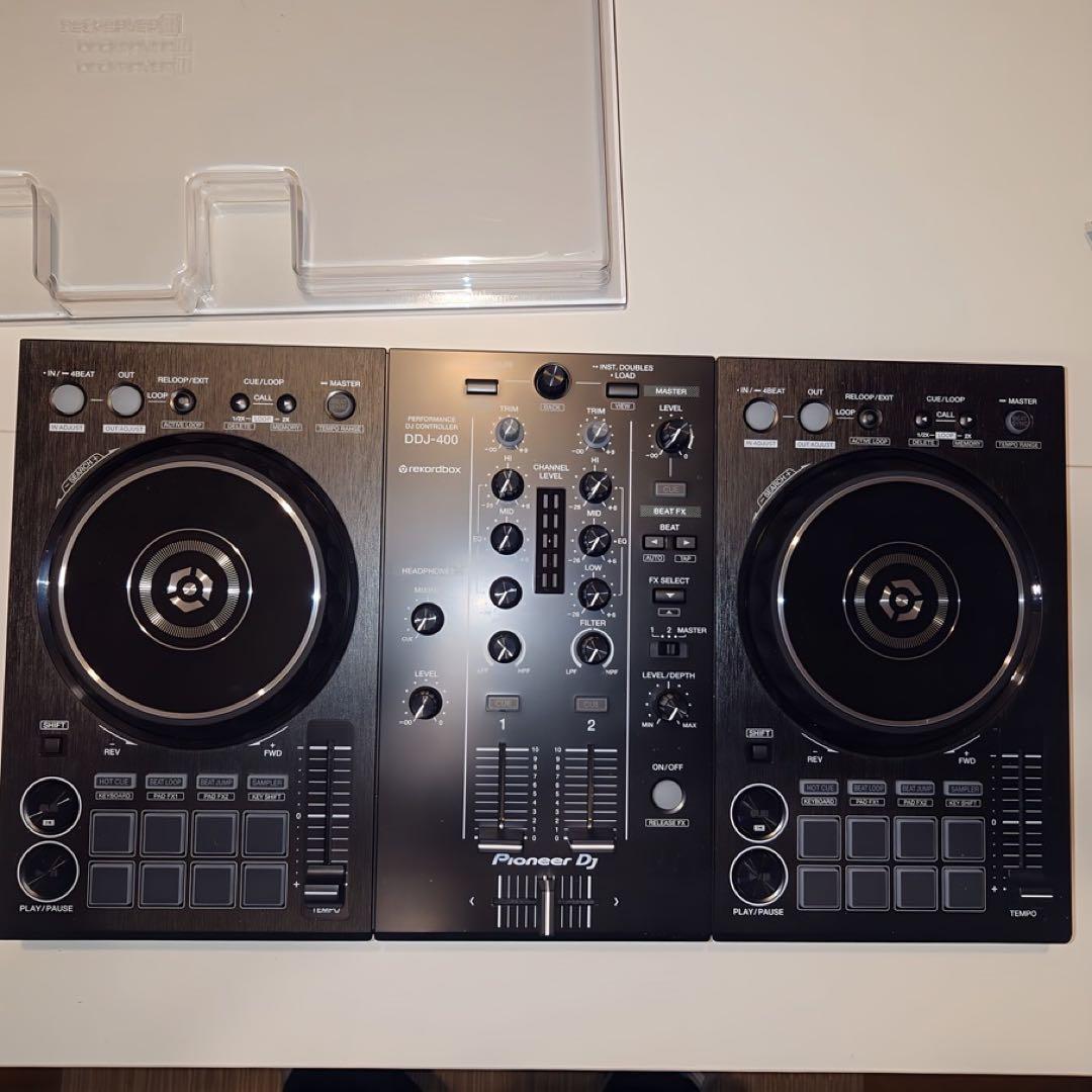 Pioneer DJ DDJ-400 DJコントローラー（カバー付）