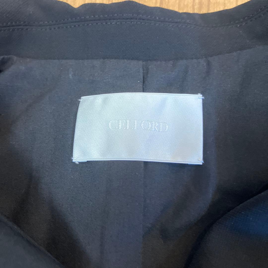 CELFORD ペプラムショートジレ お見合い　婚活　結婚式　ドレス leja