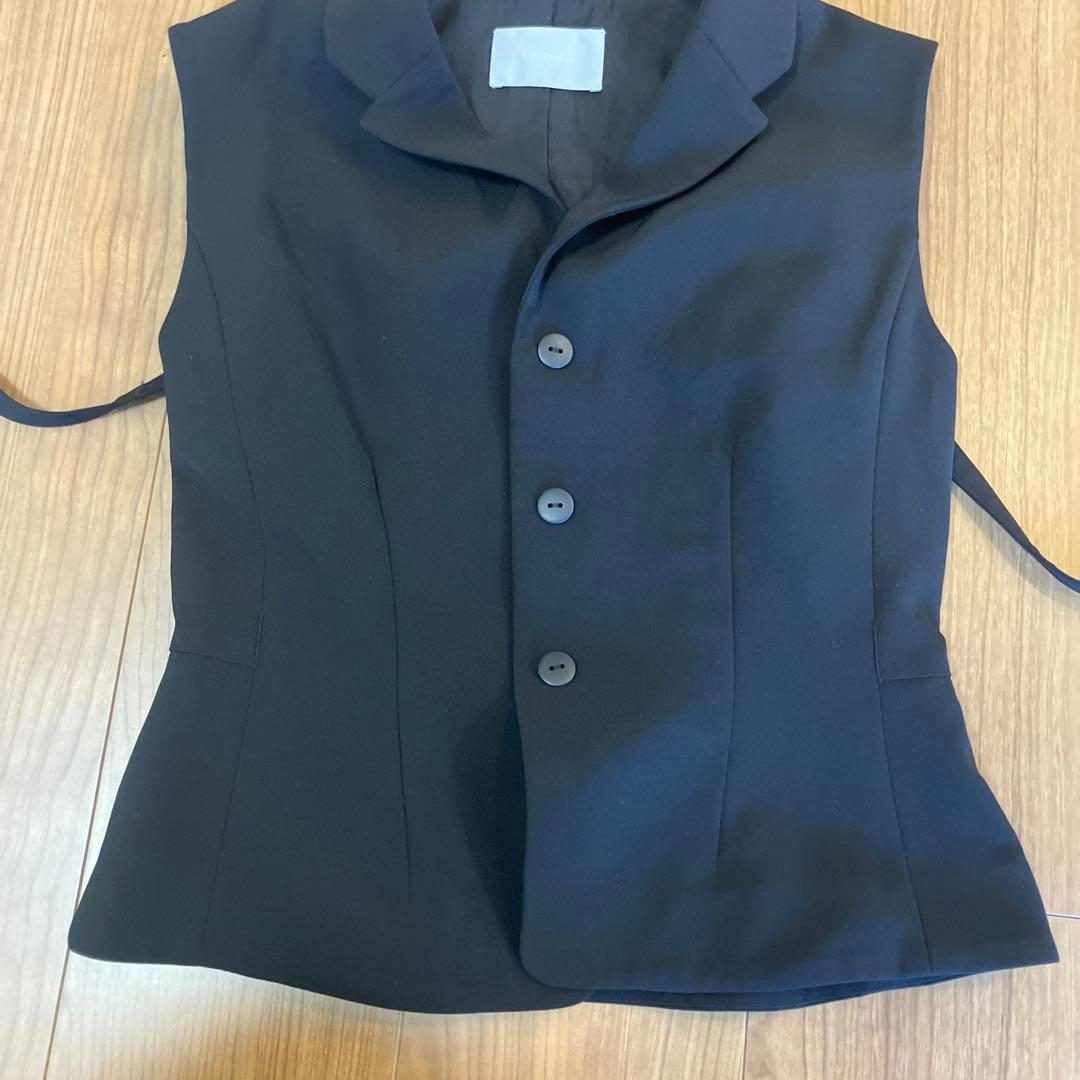 CELFORD ペプラムショートジレ お見合い　婚活　結婚式　ドレス leja