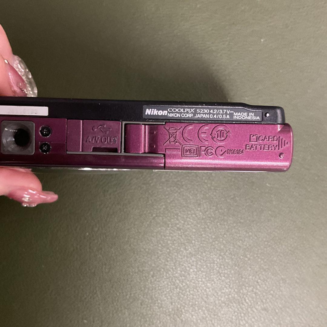 F8198 Nikon COOLPIX S230 コンパクトデジタルカメラ