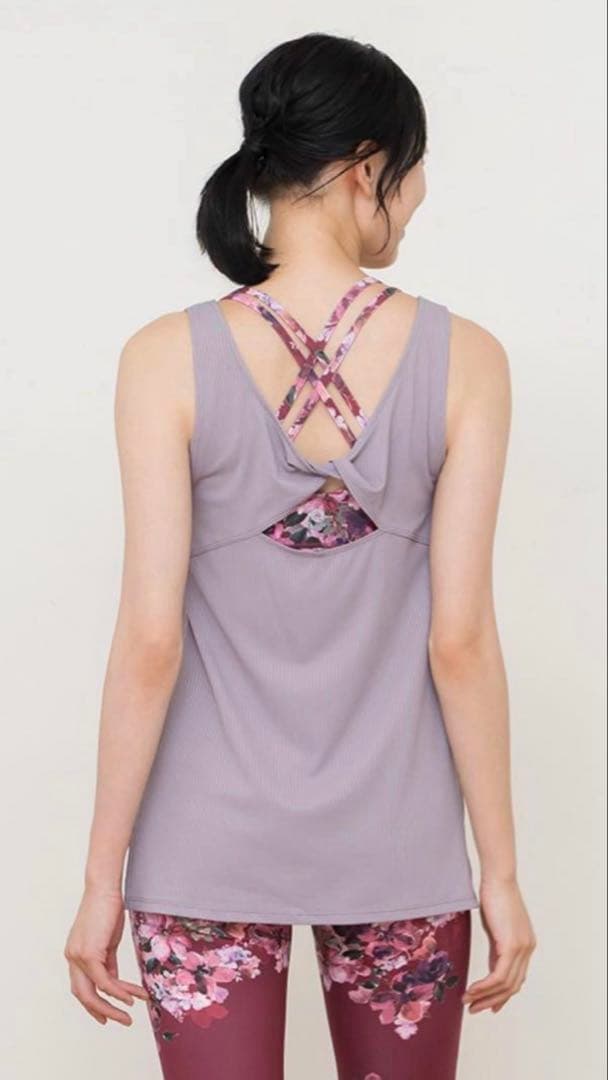 【SUKALA】フルオブフラワーセパレートタンク　新品未使用品 タグ付き