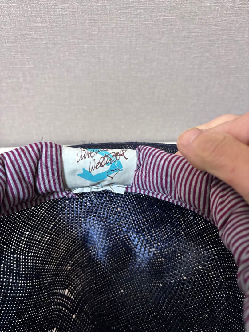 ワールズエンド　ヴィヴィアンウエストウッド　マウンテン　ハット　麦わら