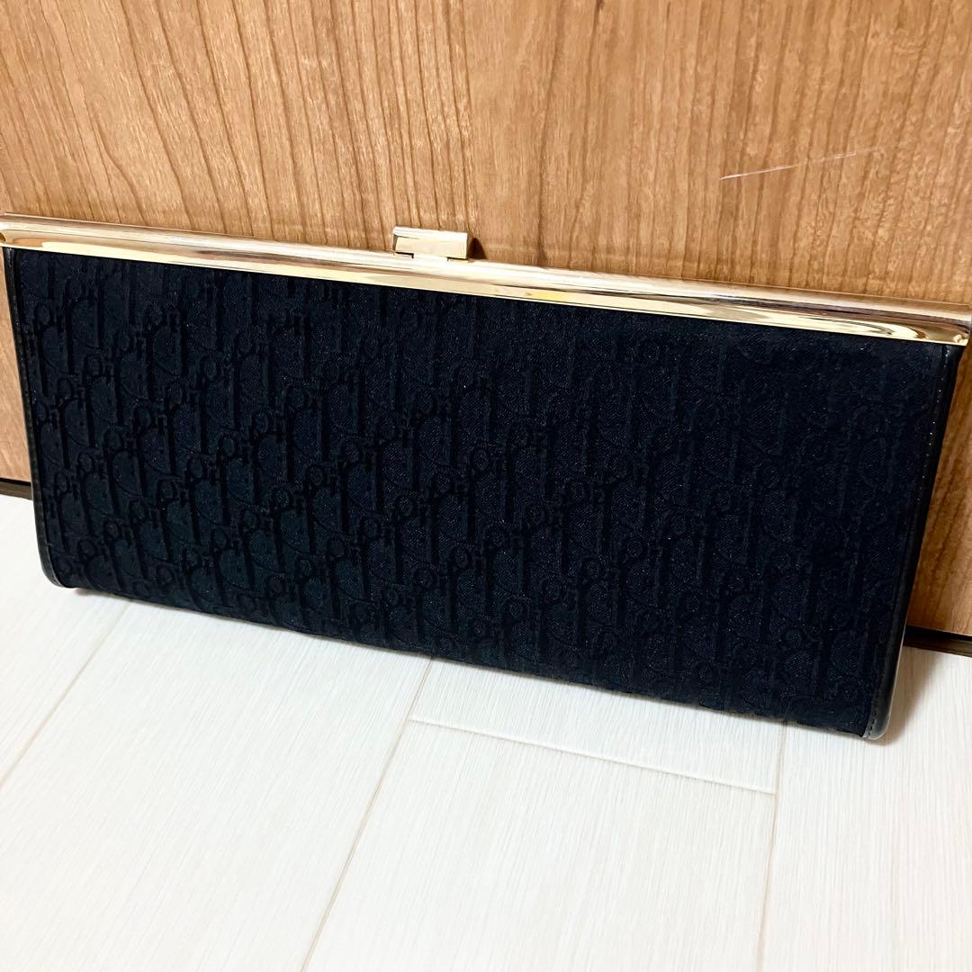 Dior ディオール クラッチバッグ セカンドバッグ トロッター ブラック