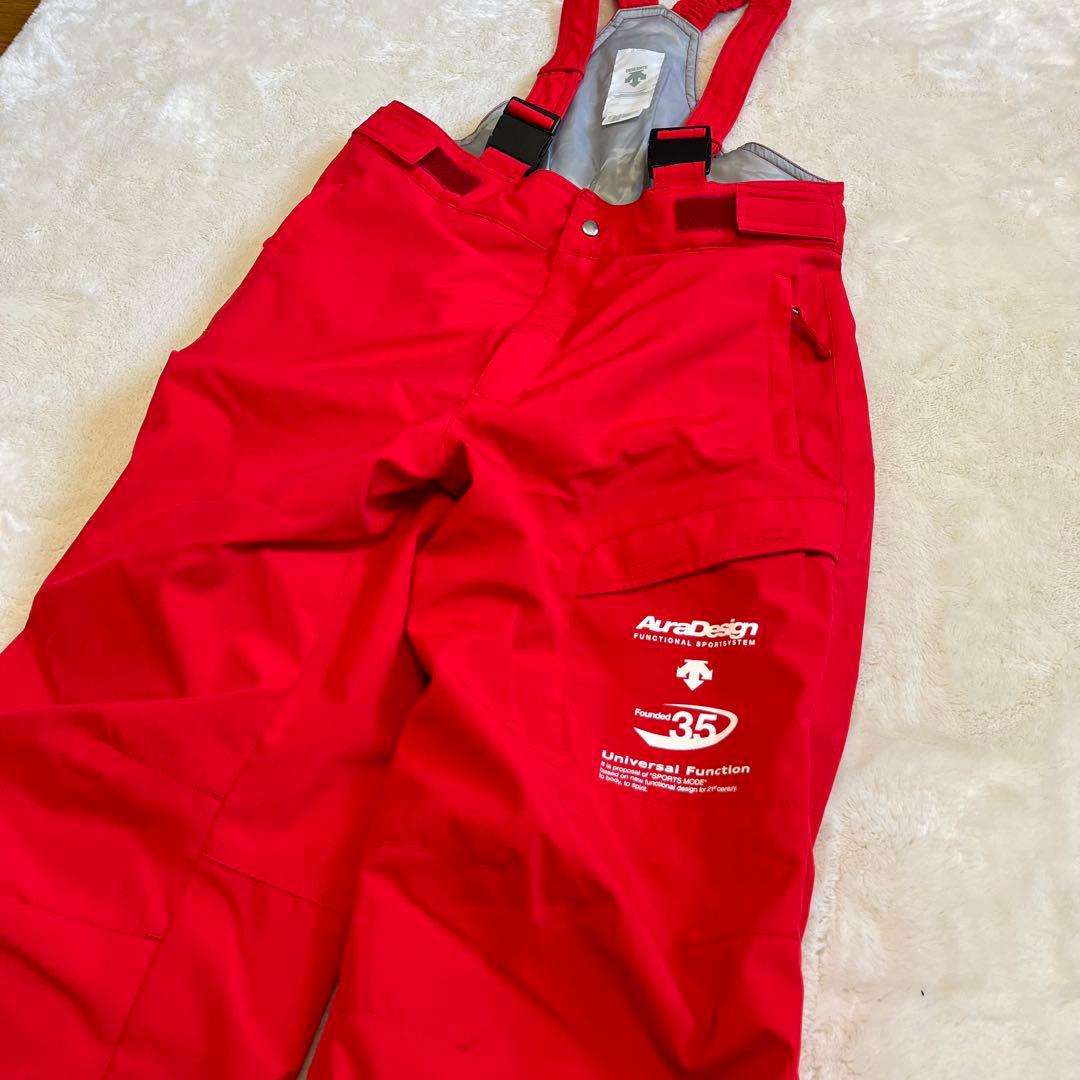 【極美品✨】DESCENTE スキーウェア 上下セット 160 防水 記名無し