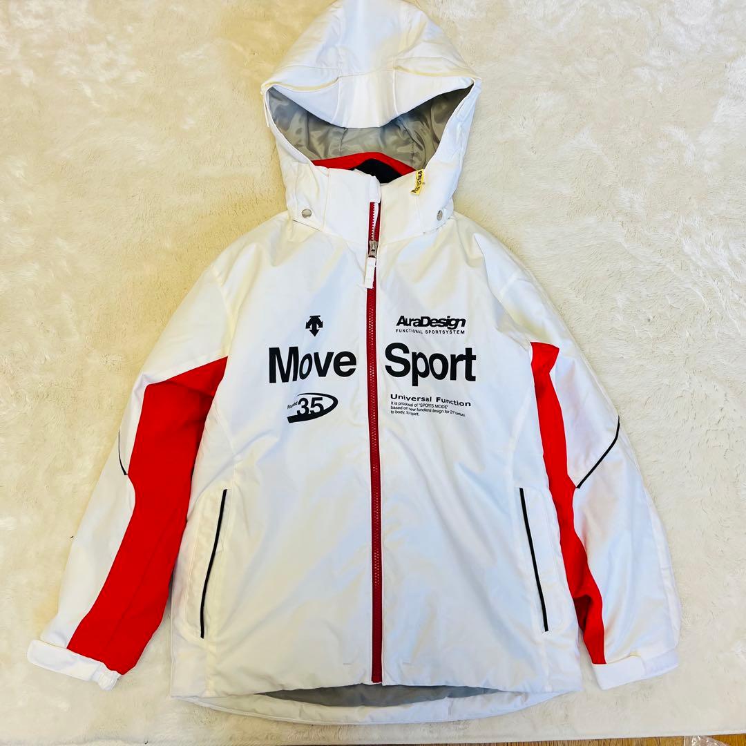 【極美品✨】DESCENTE スキーウェア 上下セット 160 防水 記名無し