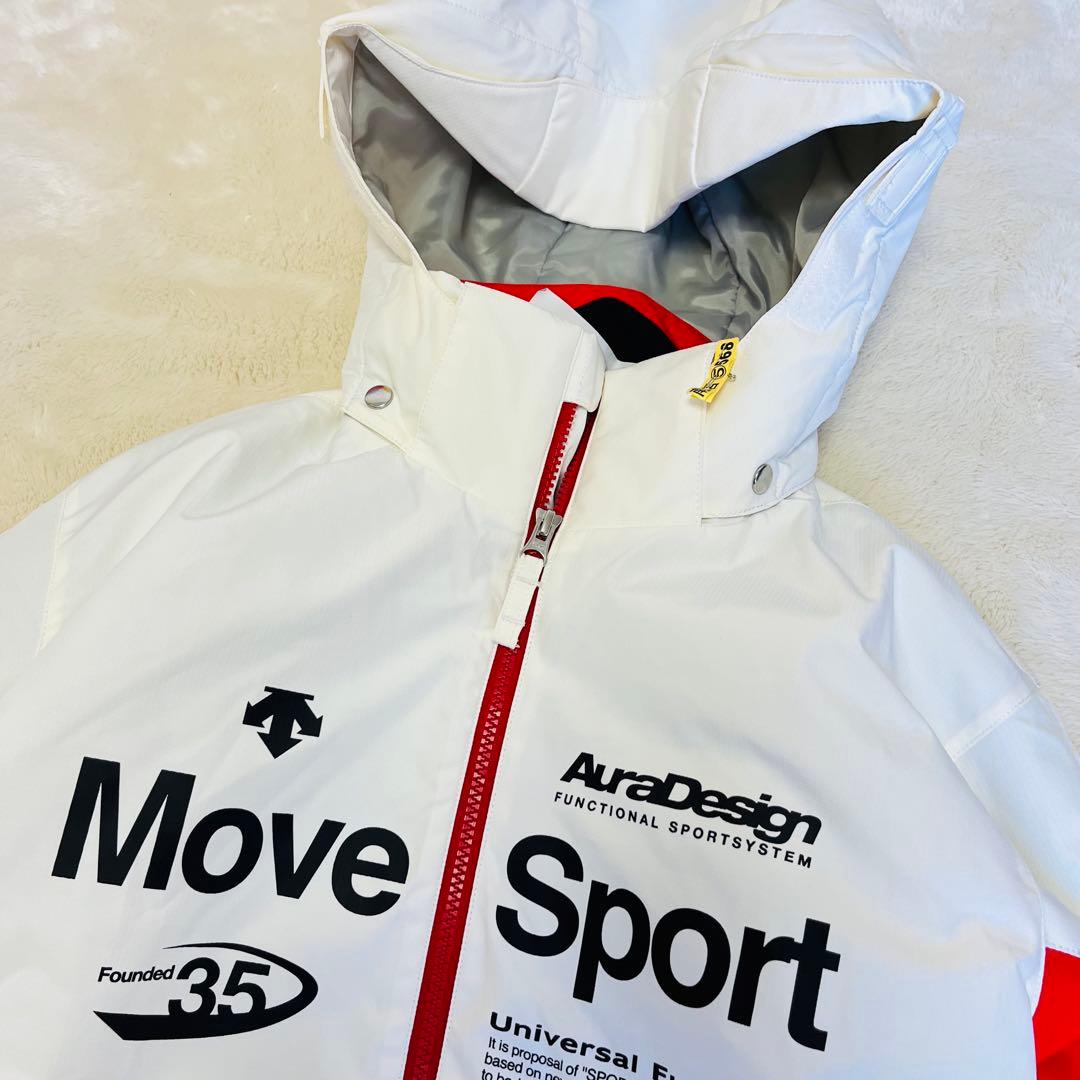 【極美品✨】DESCENTE スキーウェア 上下セット 160 防水 記名無し