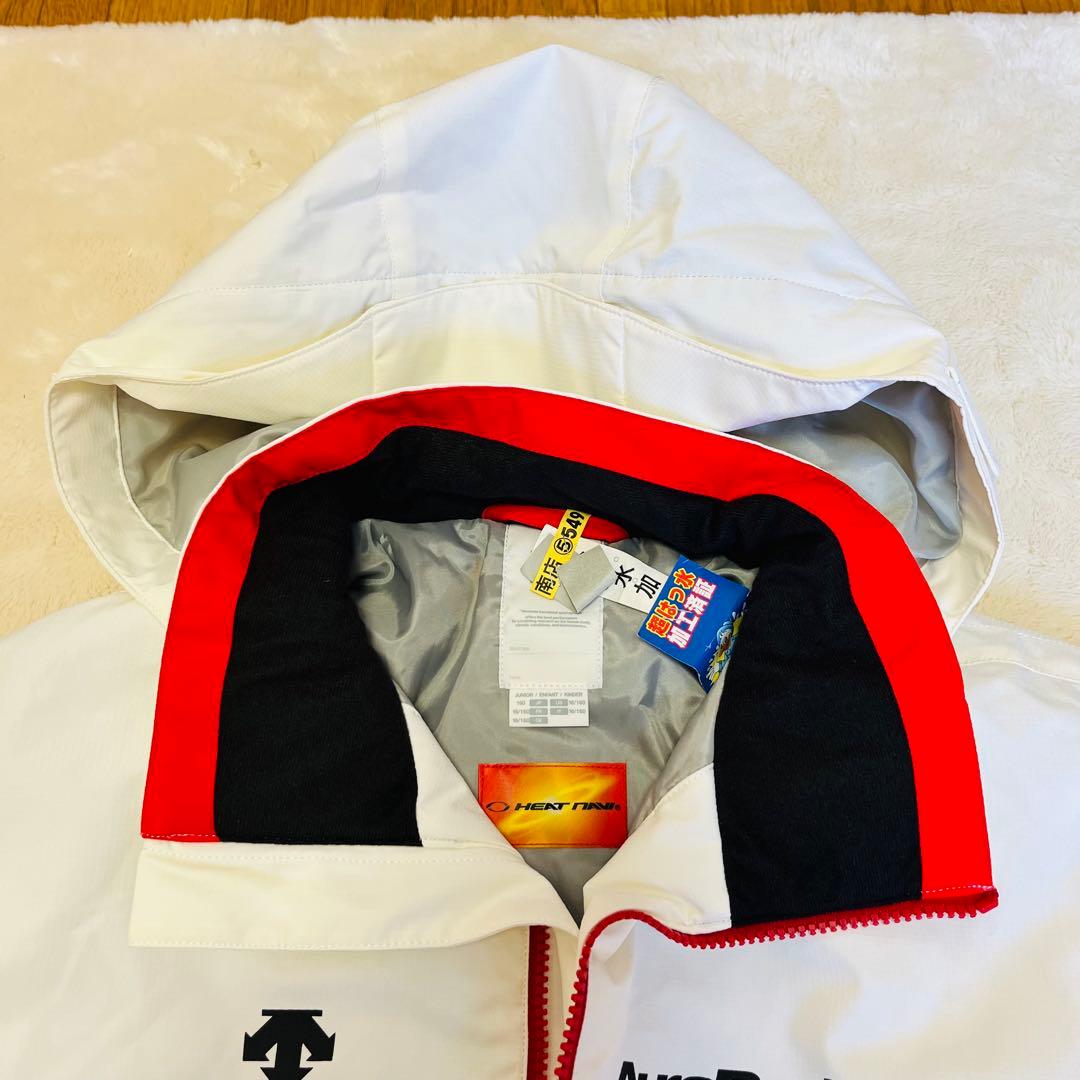 【極美品✨】DESCENTE スキーウェア 上下セット 160 防水 記名無し