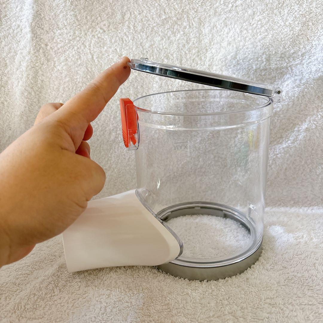 掃除機用ダストカップ 透明