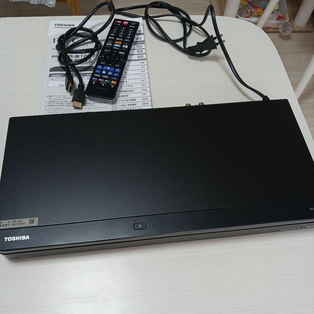 TOSHIBA REGZA DBR-W507 ブルーレイプレーヤー