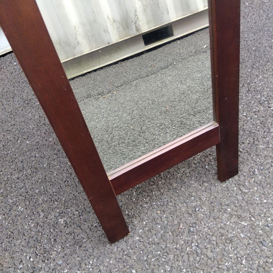 塩川光明堂 レトロ　スタンドミラー