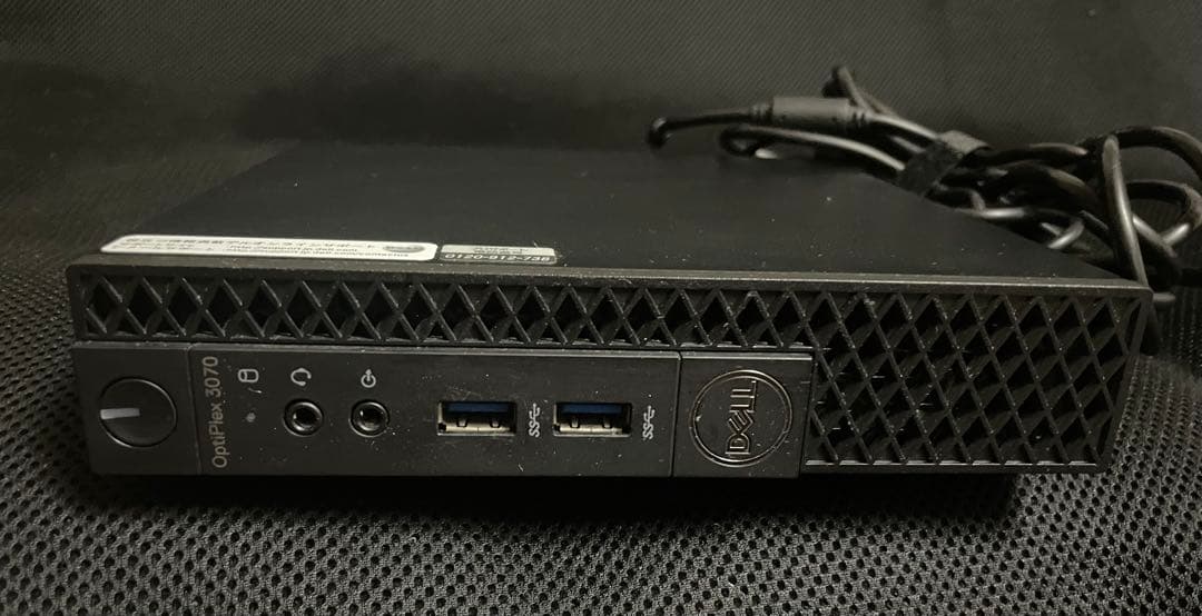 【美品Windows11】Dell OptiPlex 3070 Micro