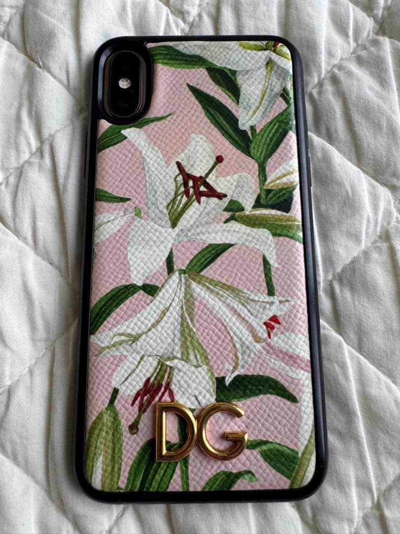 iPhoneXs ドルガバ　ケース付　超美品