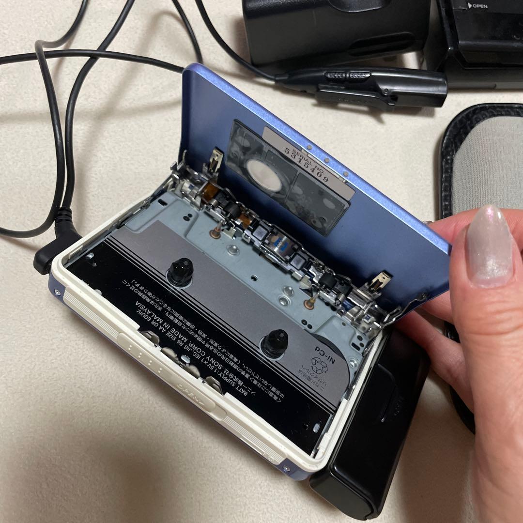 SONY WM-EX621 ポータブル　カセットプレーヤー　充電器　ウォークマン