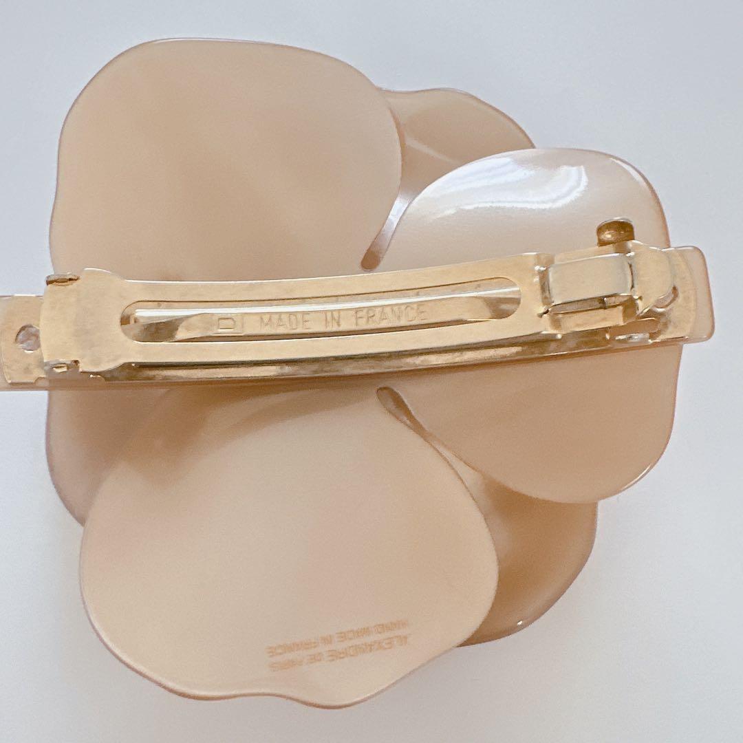 a*r様 アレクサンドルドゥパリ　カメリアバレッタ　ベージュ