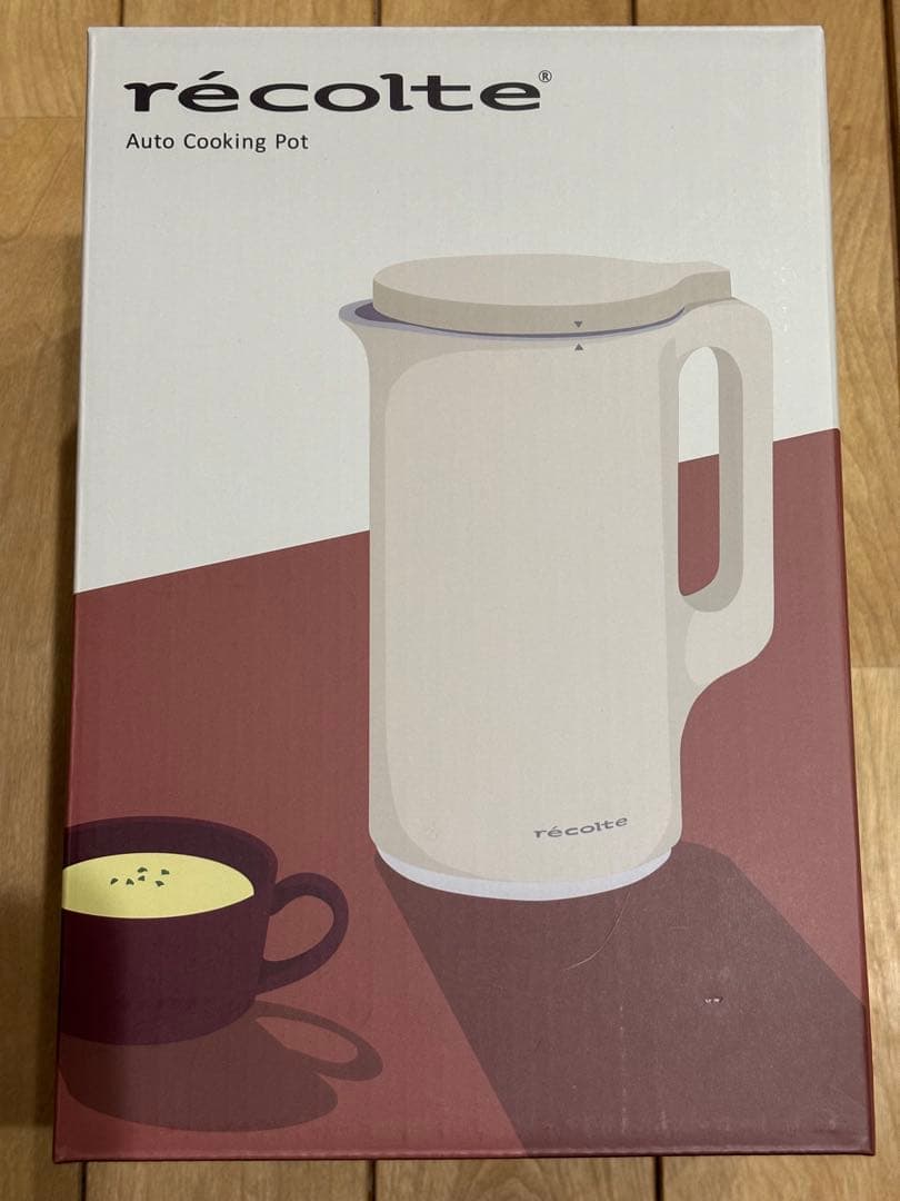 récolte レコルト　自動調理ポット RYC-2(W) クリームホワイト