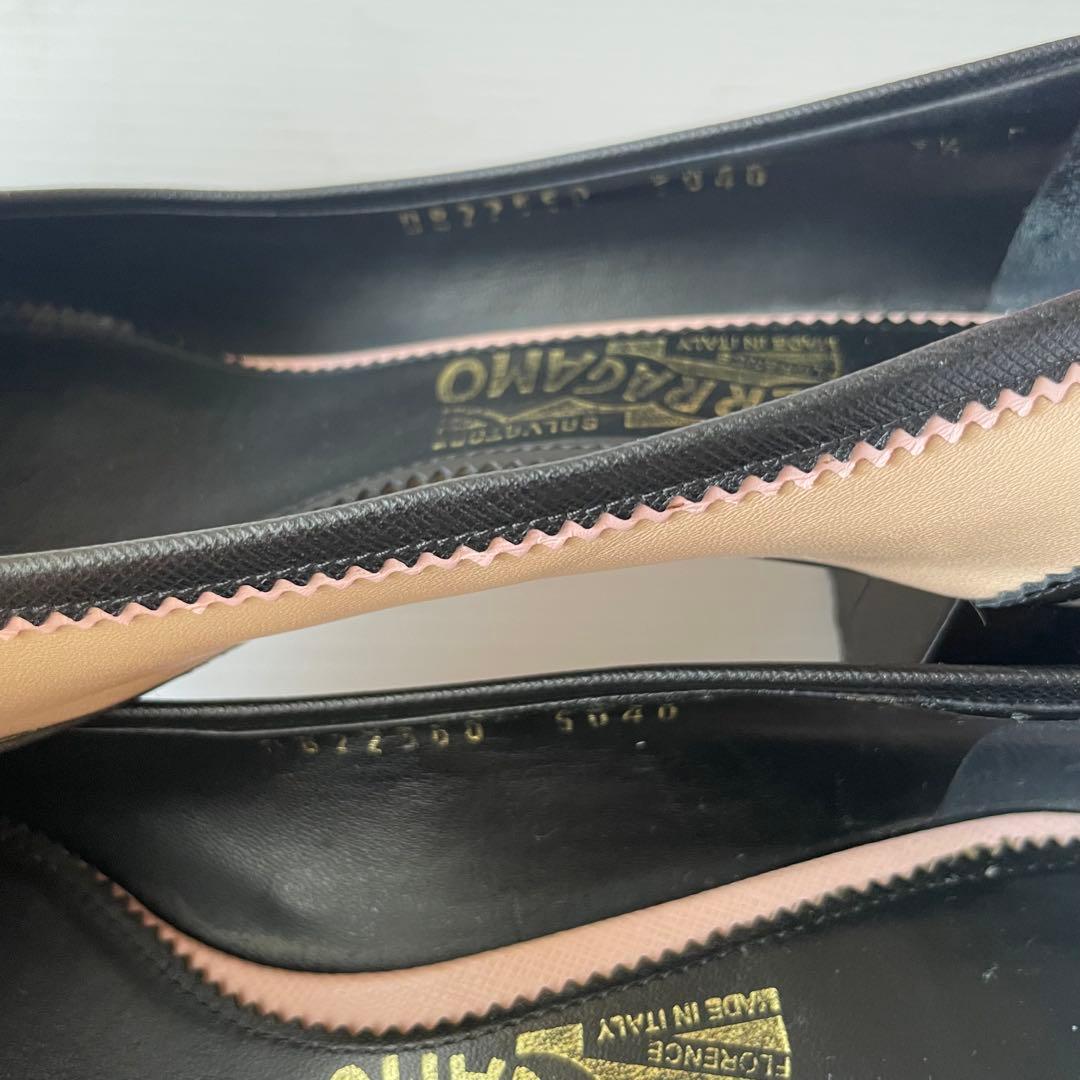 さゆSalvatore Ferragamo 7 1/2 D フェラガモ4㎝