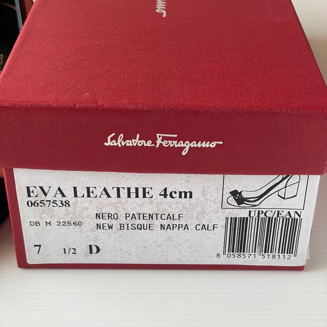 さゆSalvatore Ferragamo 7 1/2 D フェラガモ4㎝