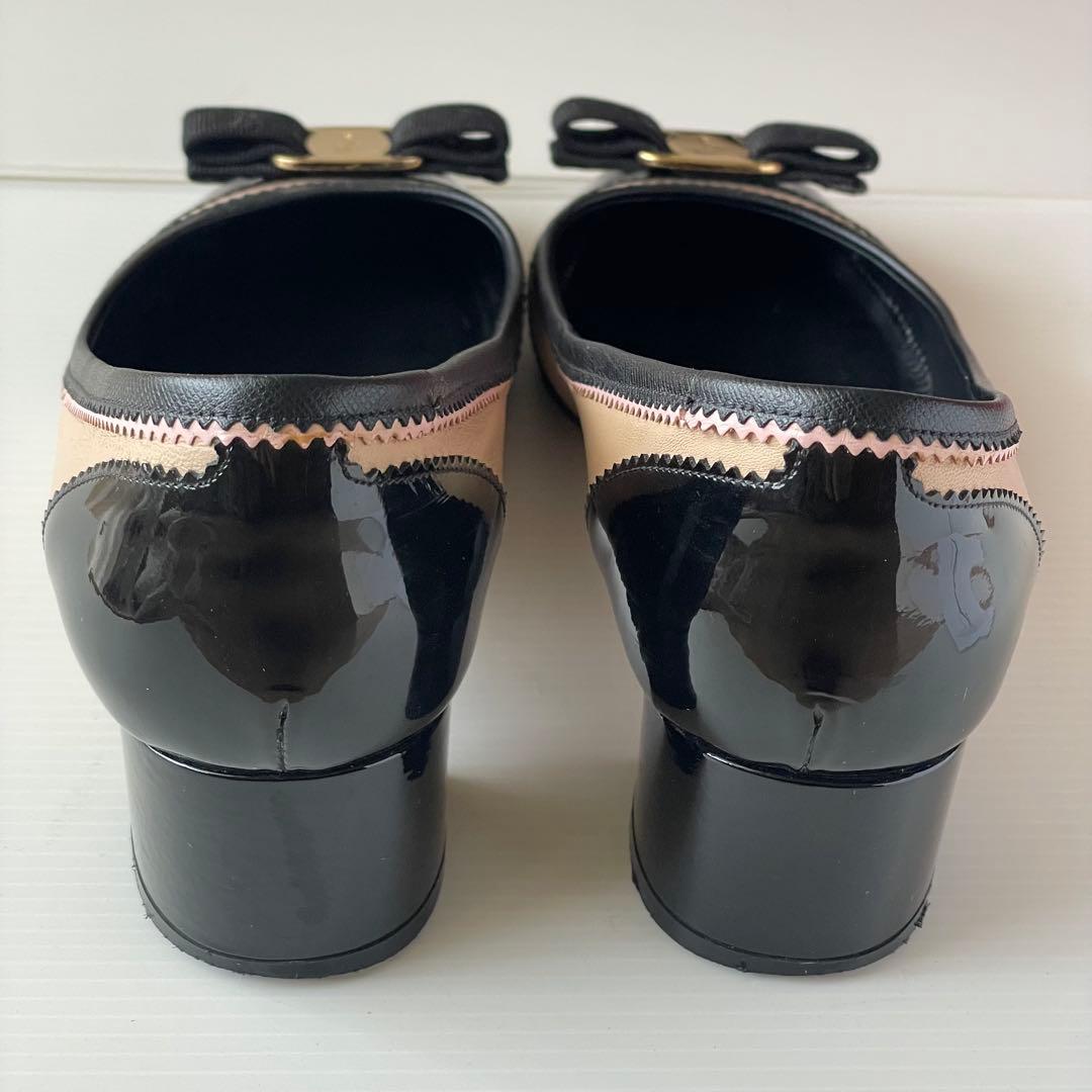 さゆSalvatore Ferragamo 7 1/2 D フェラガモ4㎝