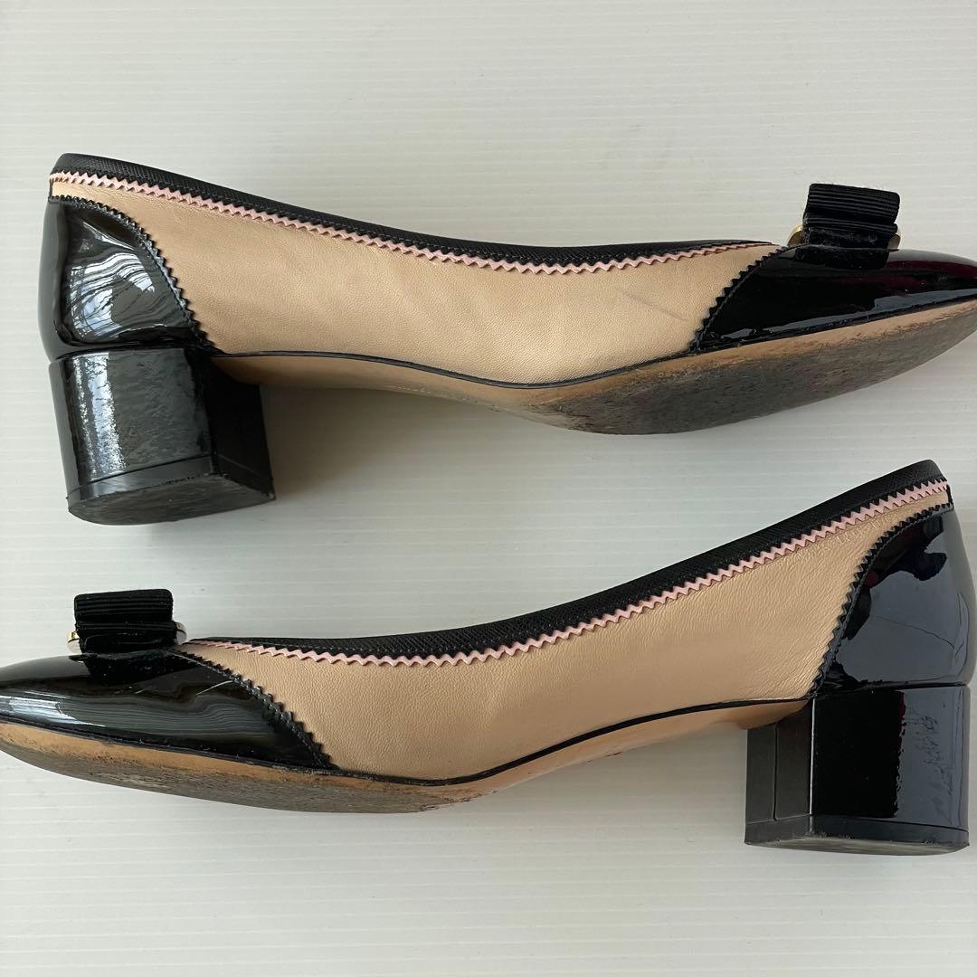 さゆSalvatore Ferragamo 7 1/2 D フェラガモ4㎝