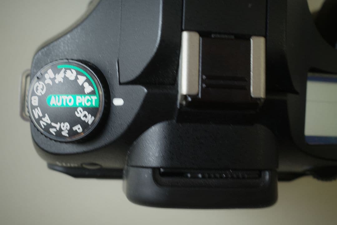 【元箱付美品】PENTAX K200D DA18-55ダブルズームキット 電池付