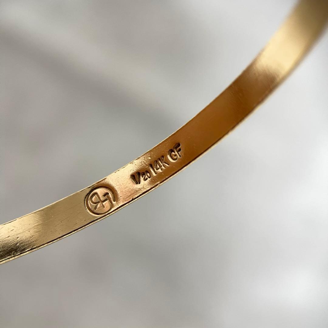 ロンハーマン バングル 14Kゴールドフィルド (GF)