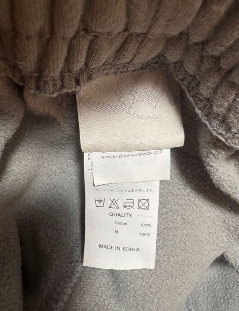 sculptor Praying Hoodie(Ash sage)セットアップ