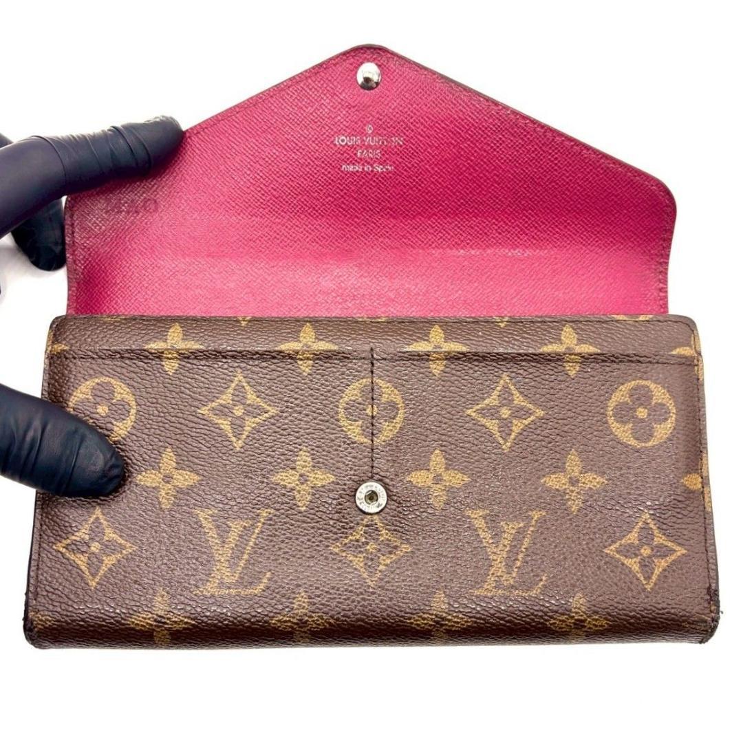 ゆ*づ様 ルイヴィトン　長財布 8カード モノグラム マリールーロン フラップ