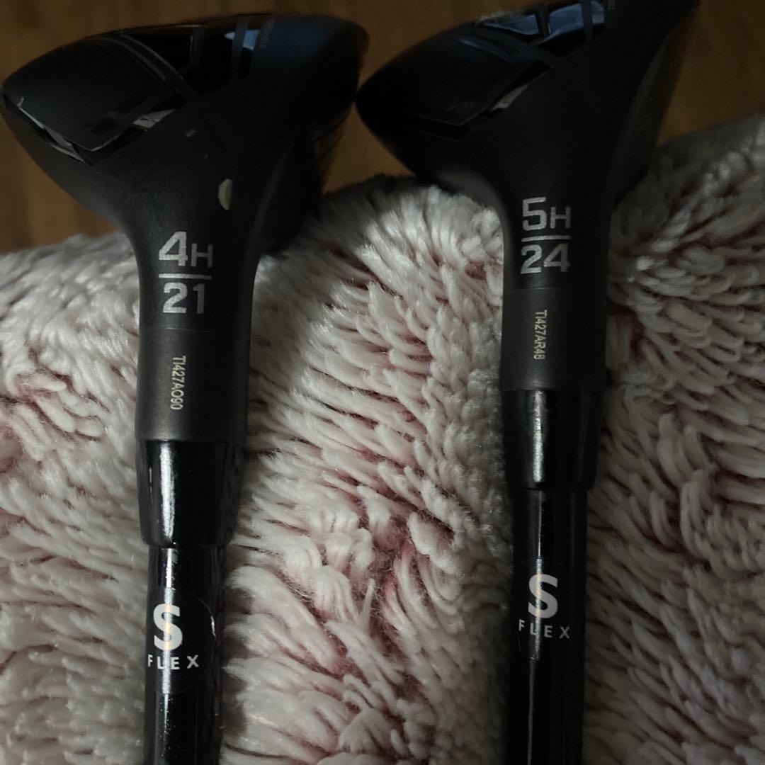 コブラ ダークスピード ユーティリティ4H 21 5H 24