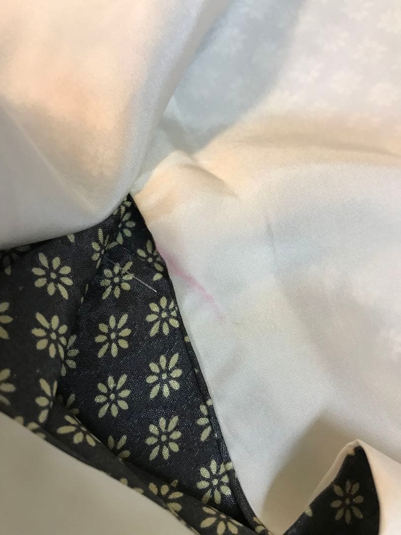 ◆おふく◆長襦袢　ゆったりサイズ　小花模様　着物