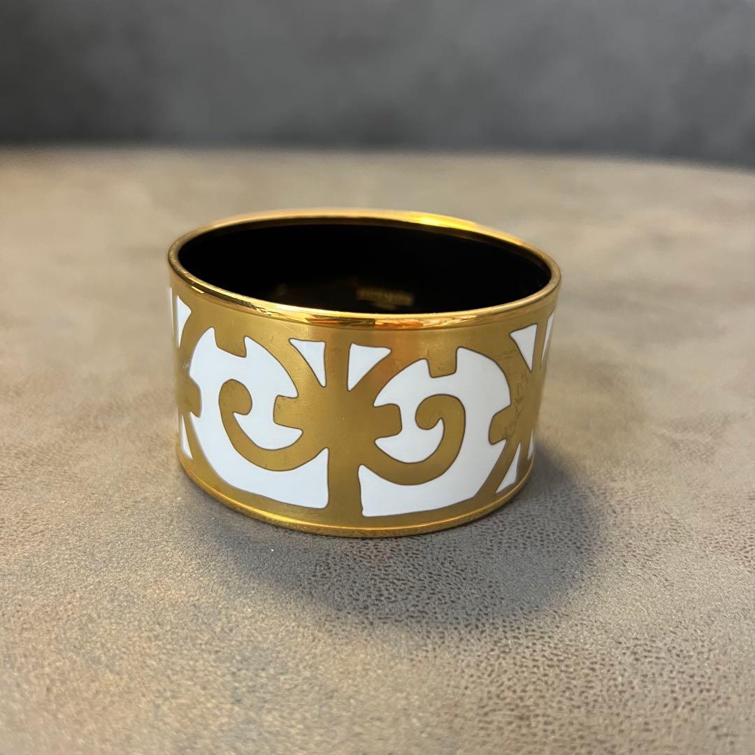 エルメス　エマイユ　バングル　TGM 腕周り約19cm