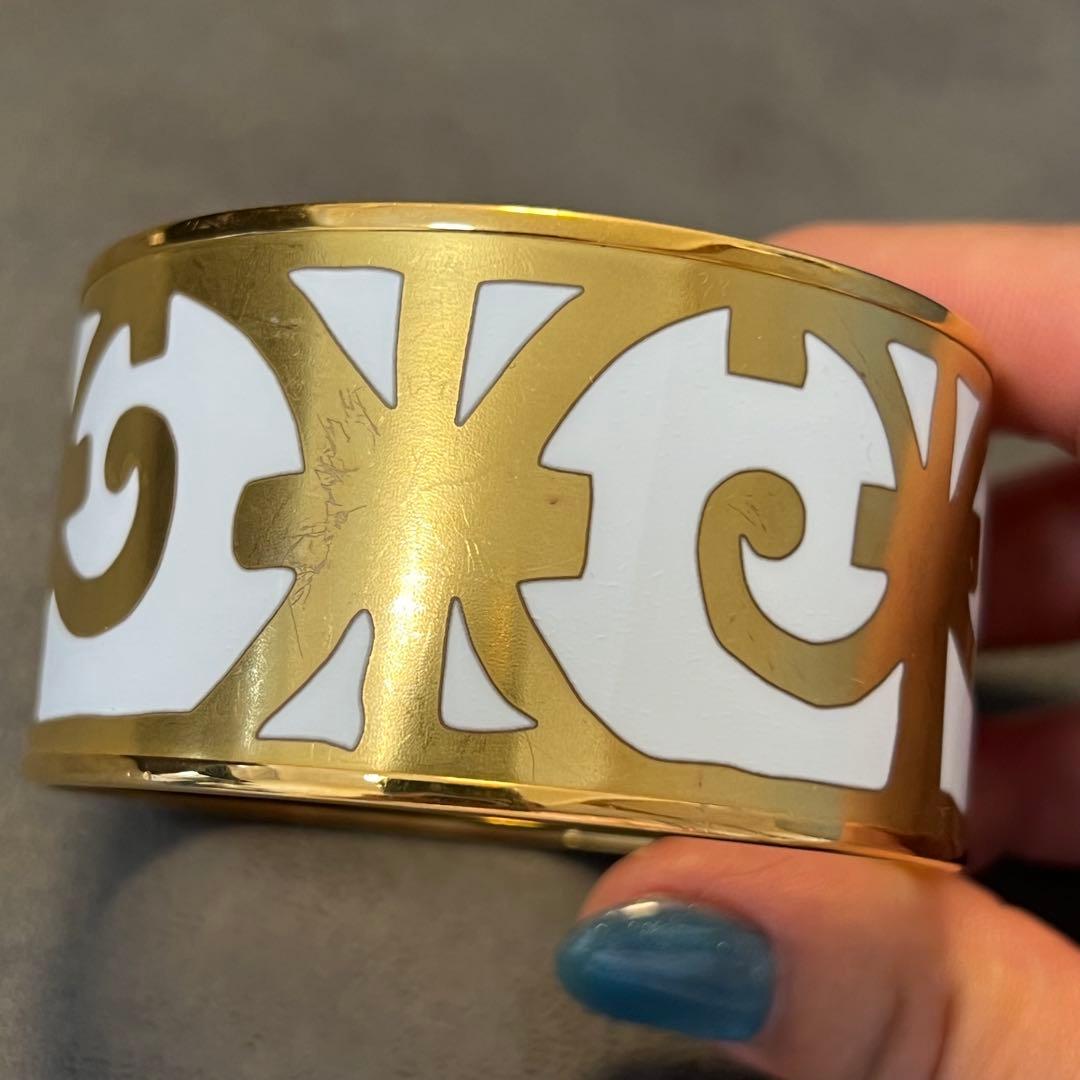 エルメス　エマイユ　バングル　TGM 腕周り約19cm