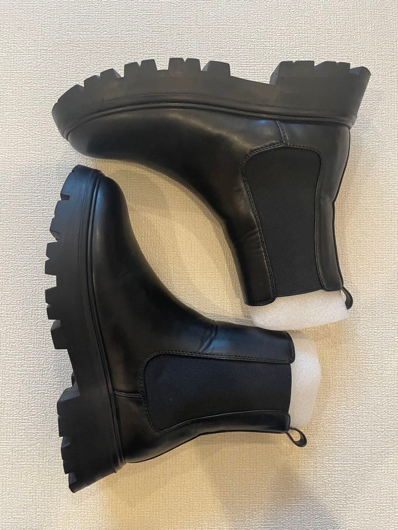 BEAUTY&YOUTH サイドゴアブーツ 晴雨兼用 24cm