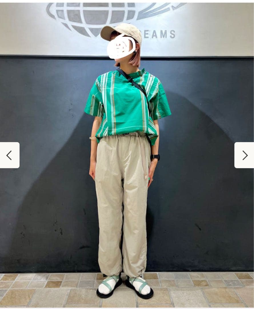 美品 BEAMS BOY×GRAMICCI / 別注 デュラブルナイロン パンツ