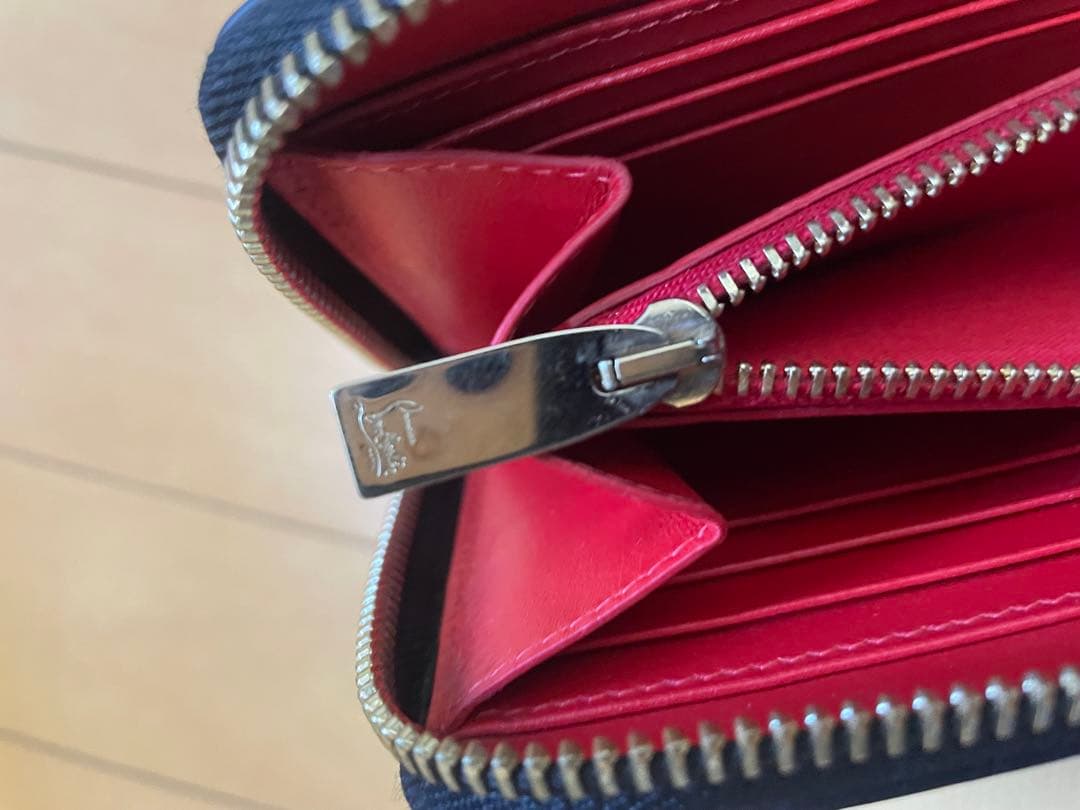 あ*き様 クリスチャンルブタン　長財布　レオパード　美品