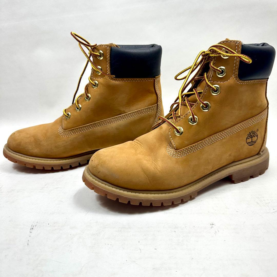 25cm相当　Timberlandティンバーランド 6インチ　イエローブーツ