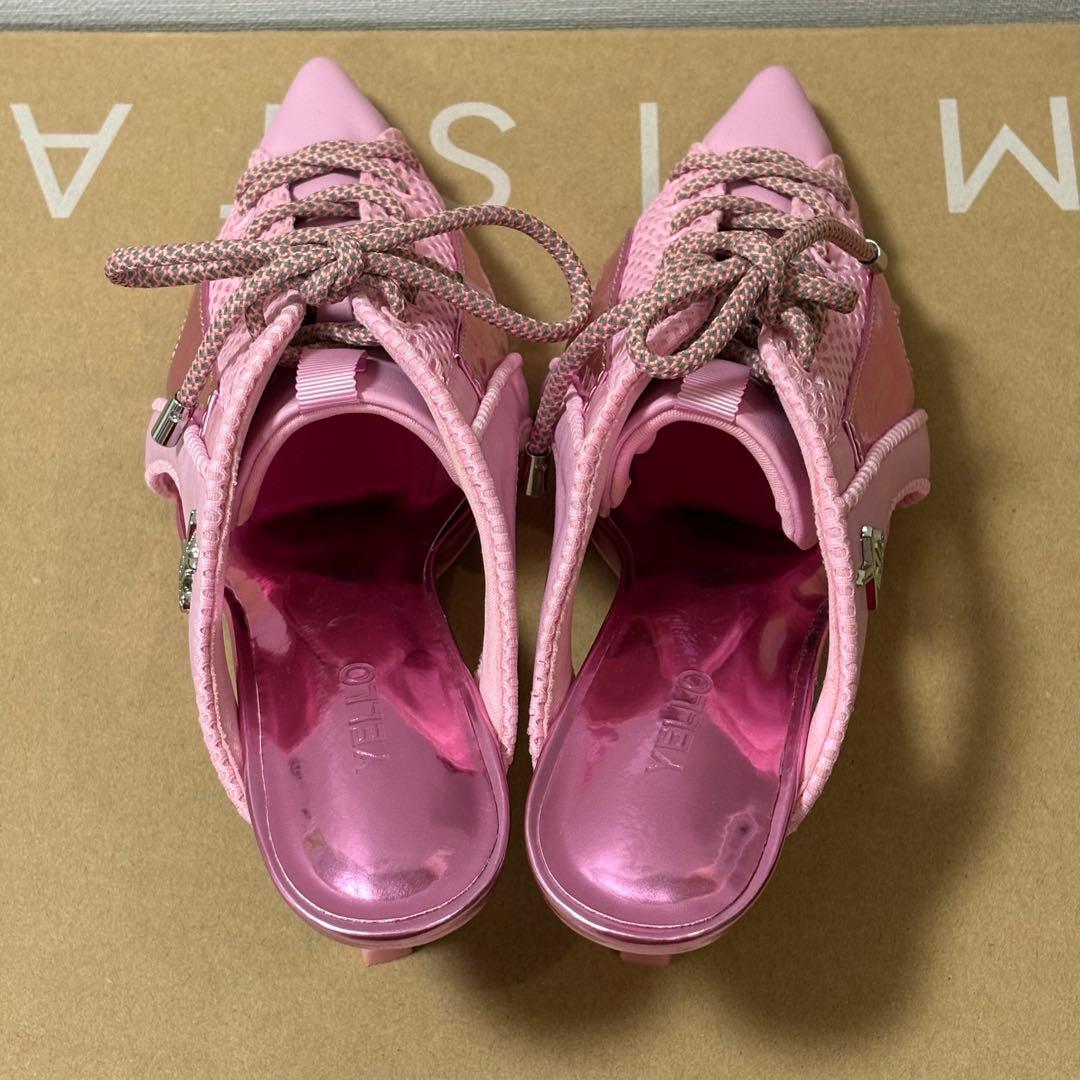 YELLO PINKミュール　24.5cm(Lサイズ)