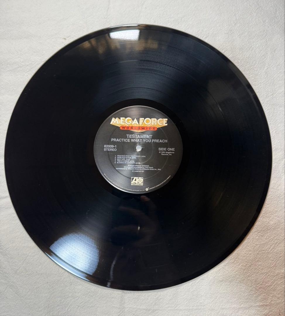 洋楽 TESTAMENT / Practice What You Preach /LP