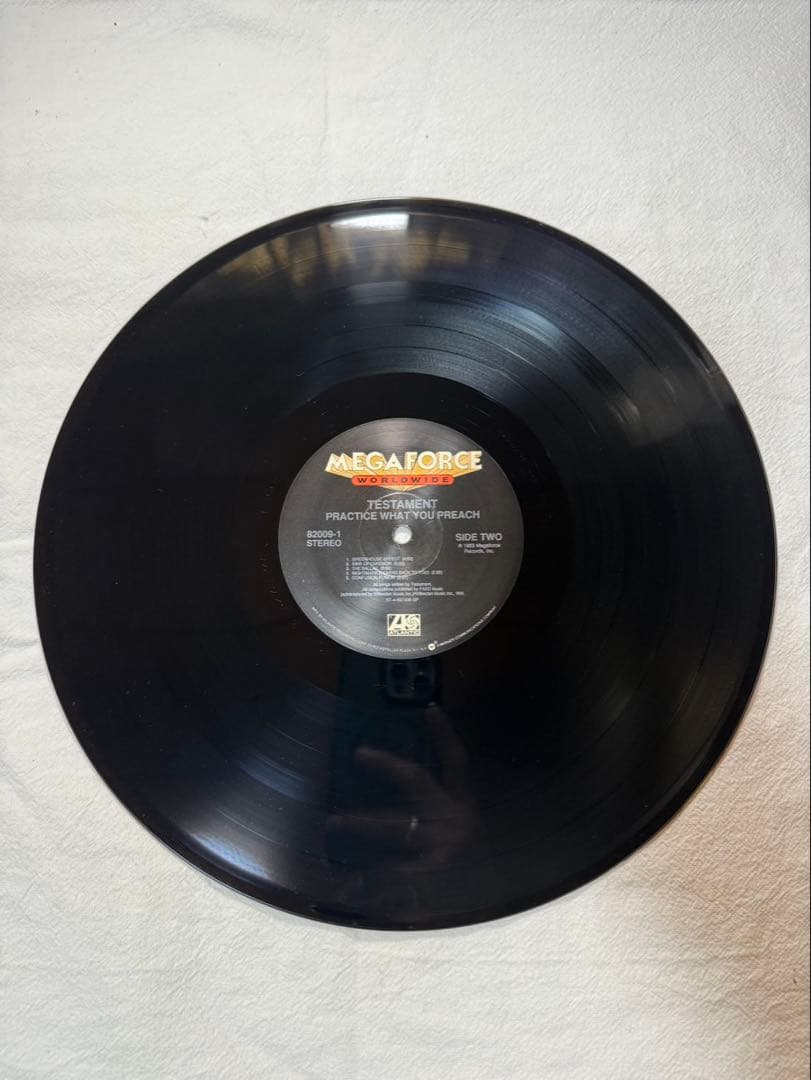 洋楽 TESTAMENT / Practice What You Preach /LP