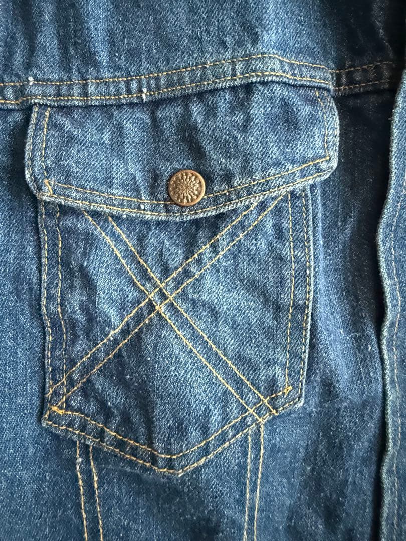 BIGYANK ビッグヤンク デニムジャケット ウエスタンスタイル耳付き60年代