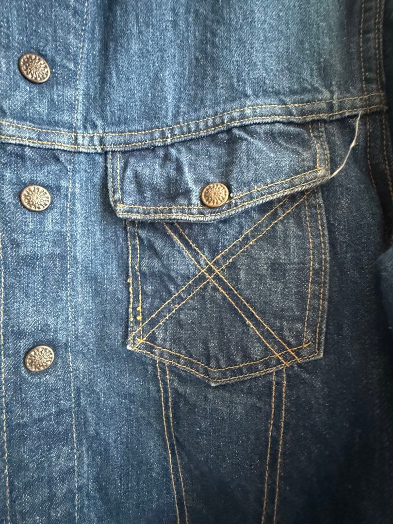 BIGYANK ビッグヤンク デニムジャケット ウエスタンスタイル耳付き60年代